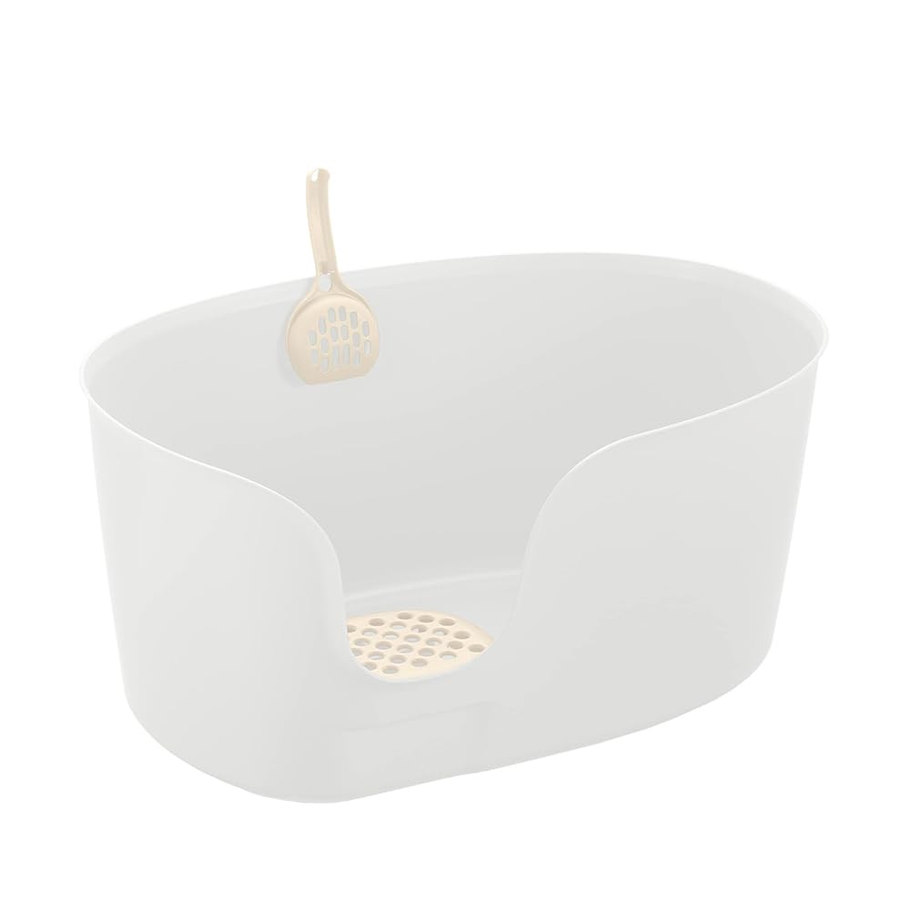 High Wall Cat Litter Box XL White D666228