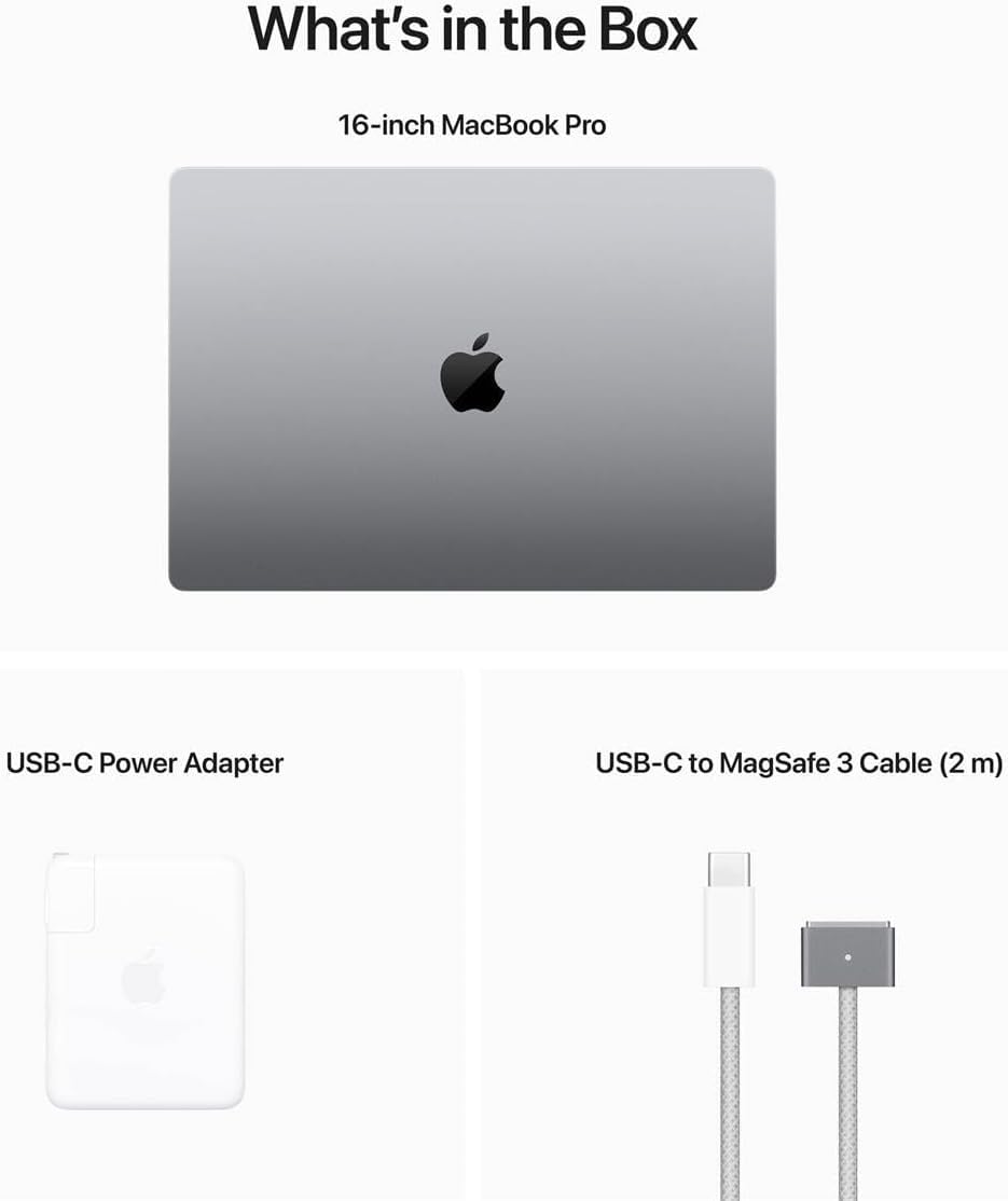 14-inch 16GB RAM 512GB SSD Space Gray Laptop K74818