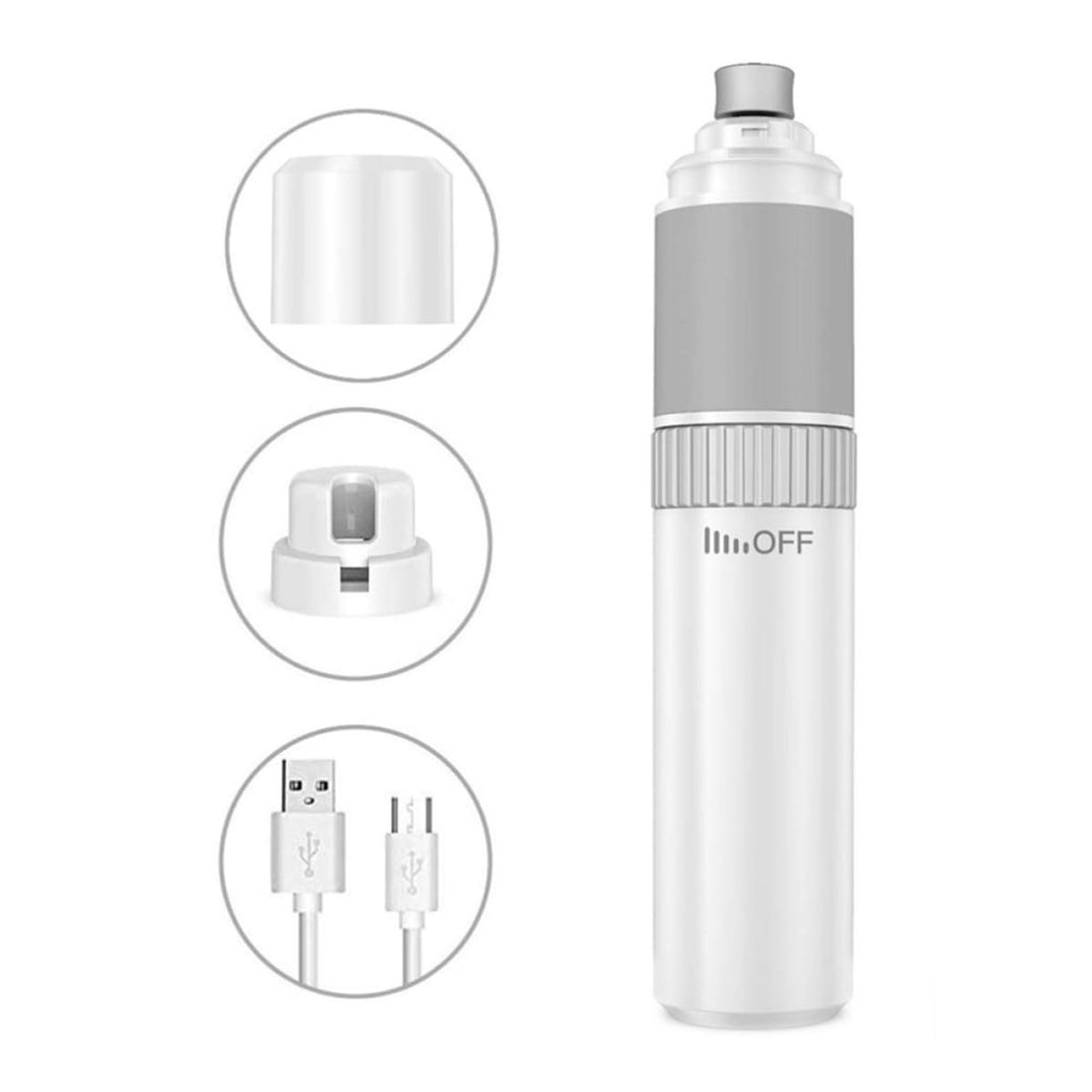 Electric Pet Nail Grinder with Adjustable Speed White R56236