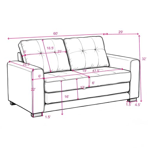 Convertible Futon Sofa Bed J3559
