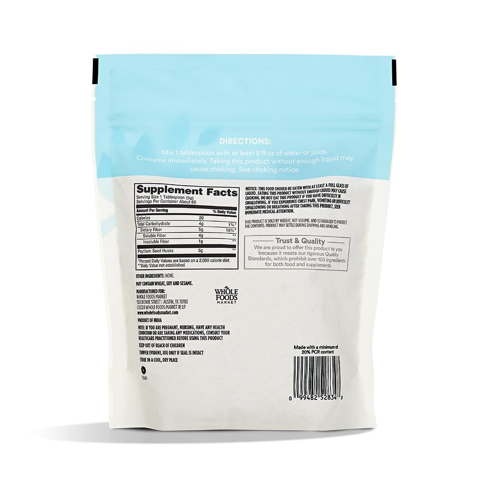 Psyllium Husk 12 Ounce W57092