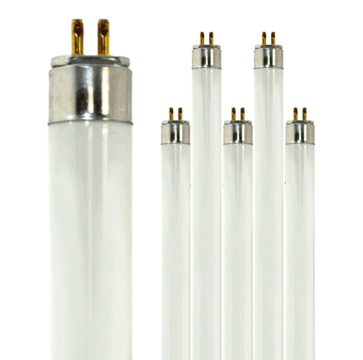 T5 Fluorescent Bulb 24 Inch 5000K Bright White 14W Pack of 6 F67642