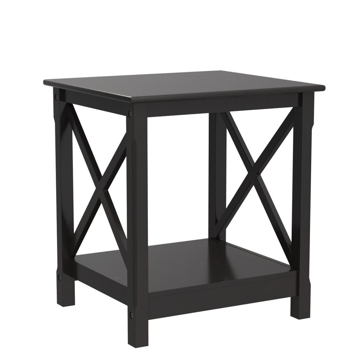 Espresso 20 x 18 Inch End Table Set of 2 V259249
