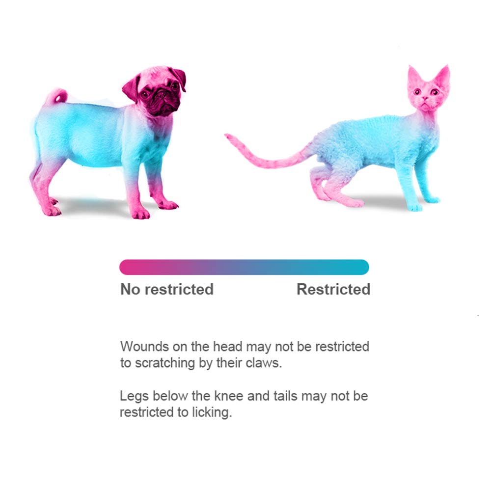 Adjustable Soft Recovery Collar for Pets P8054