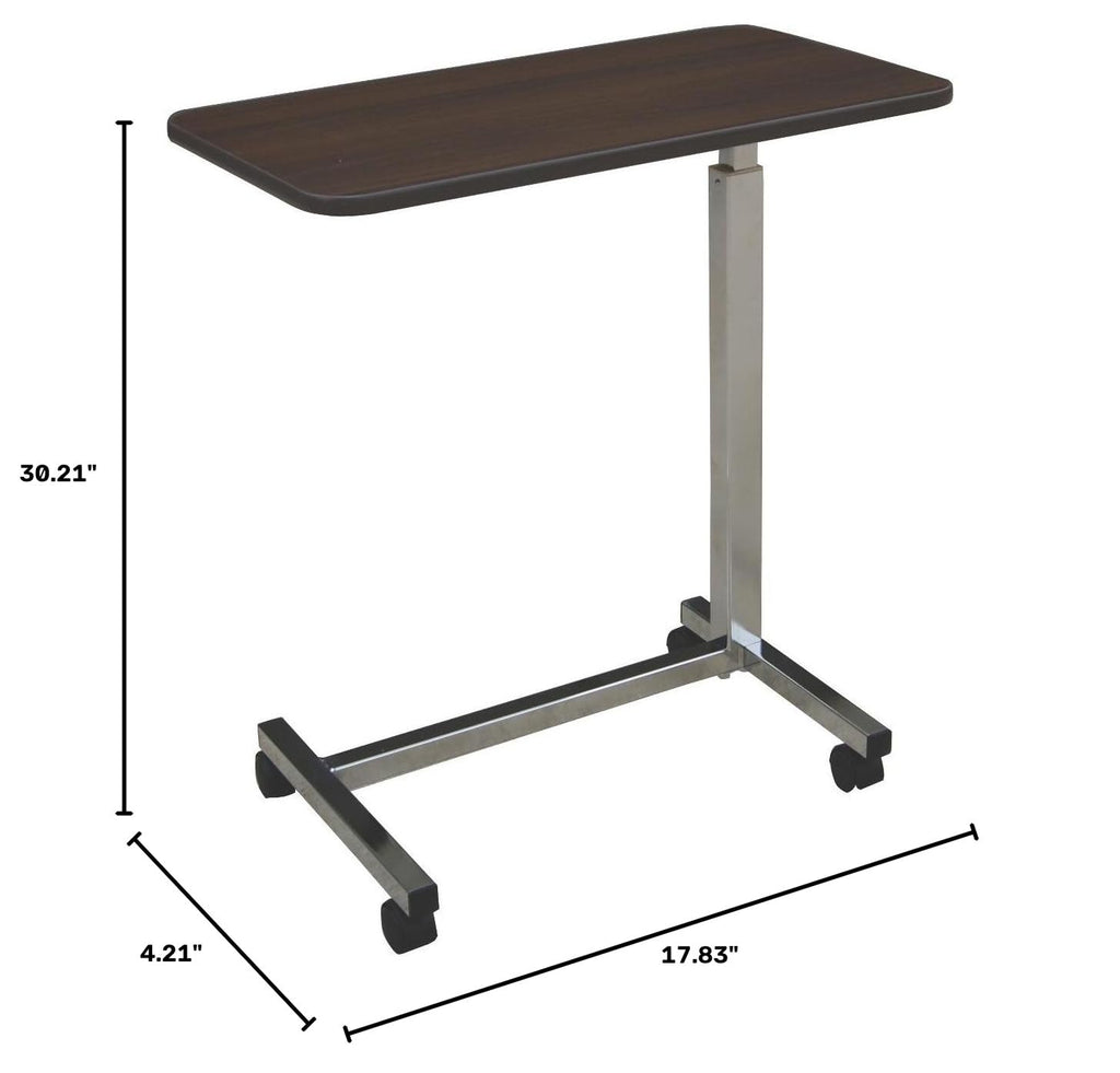 Adjustable Overbed Table with Wheels H9323