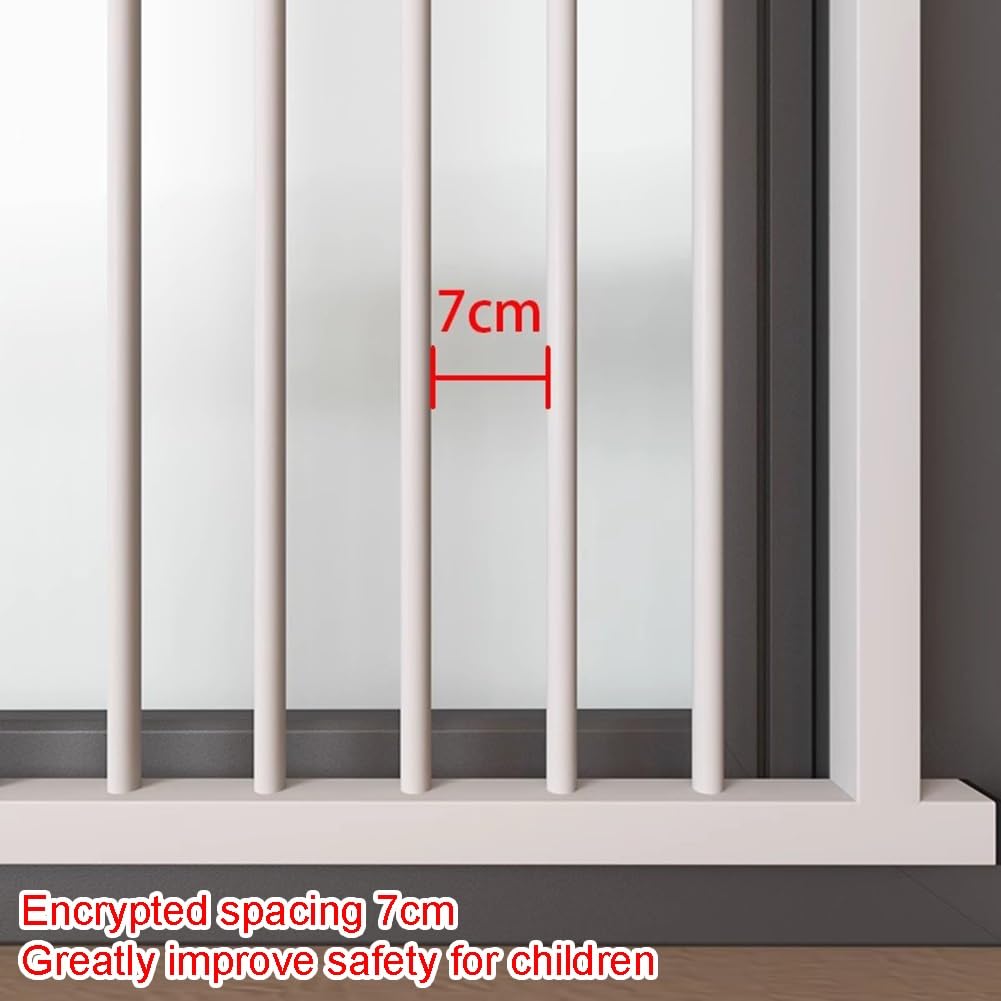 Black Adjustable Child Safety Window Guard C350