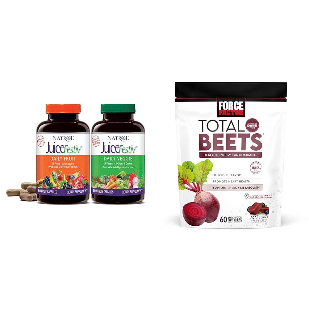 Daily Fruit & Veggie Soft Chews with Beetroot V9074