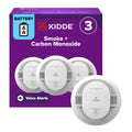 Smoke & CO Detector, AA Battery-Powered, 3 Pack L442836
