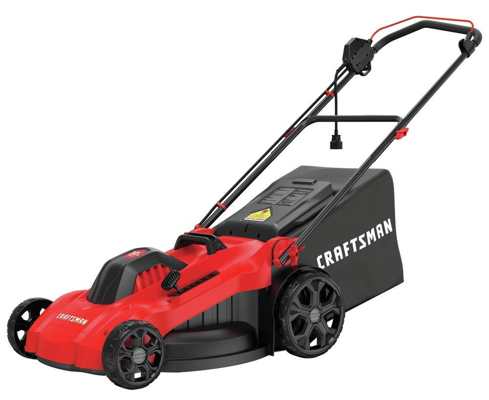 Electric Push Lawn Mower, 20-Inch Corded 13-AMP D3730