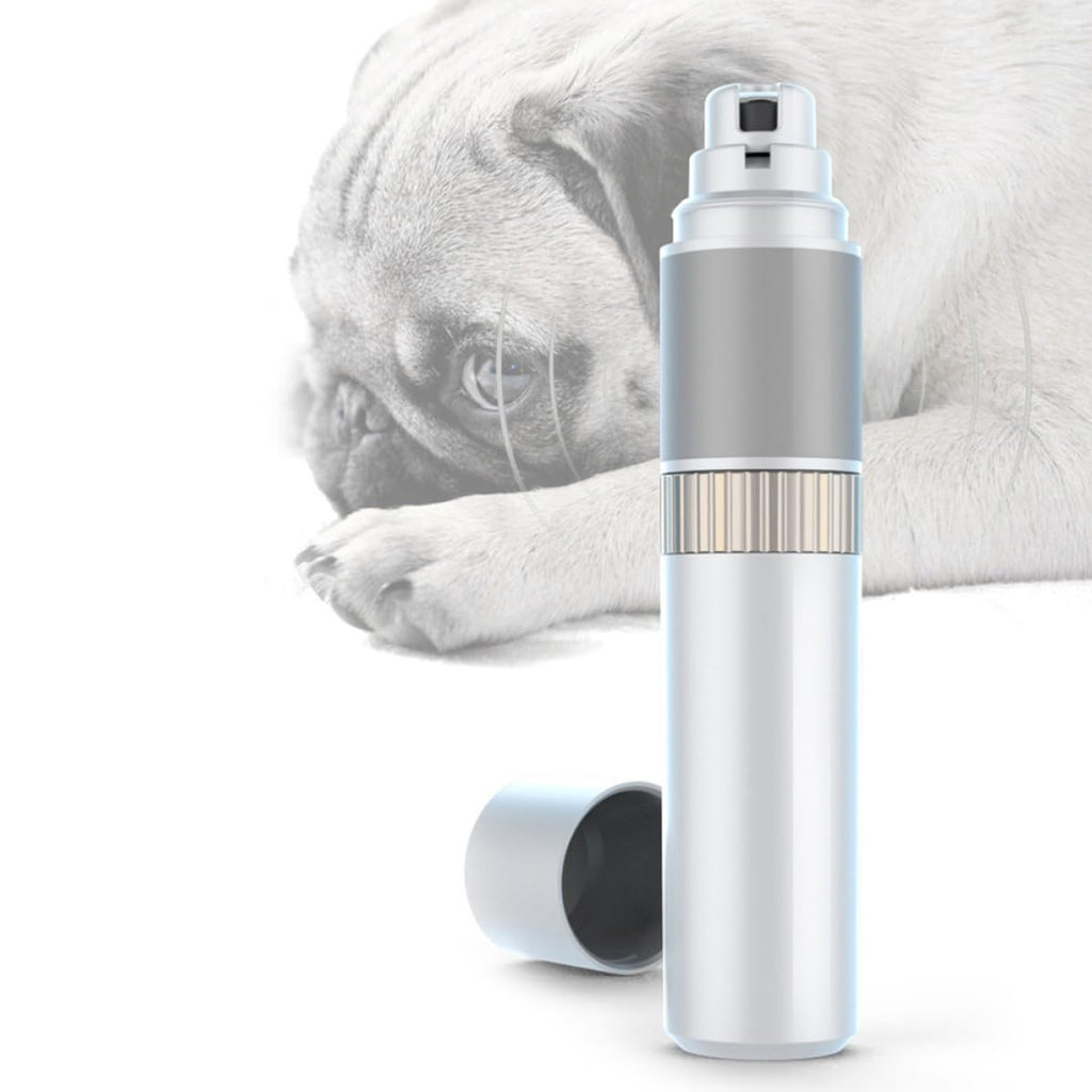 Electric Pet Nail Grinder with Adjustable Speed White R56236