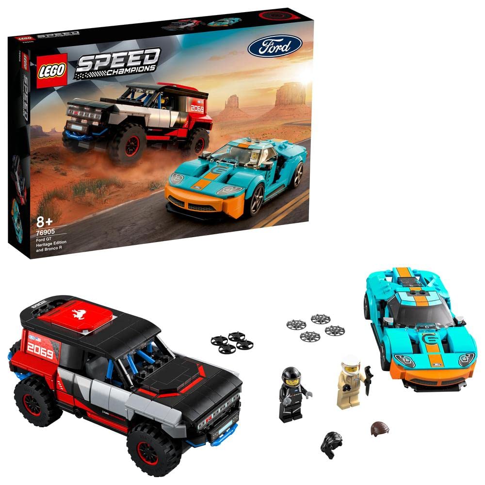 Speed Champions Ford GT Heritage Edition and Bronco R J293