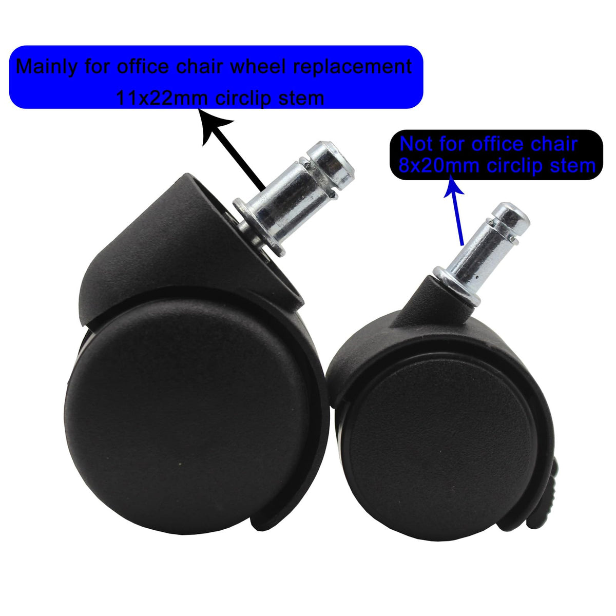 1.5 Inch Swivel Caster Wheels Q542