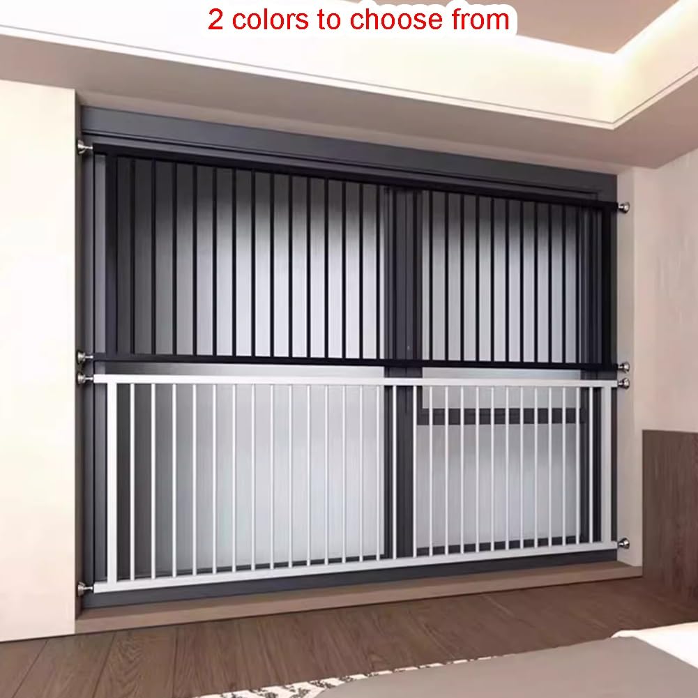 Black Adjustable Child Safety Window Guard C350