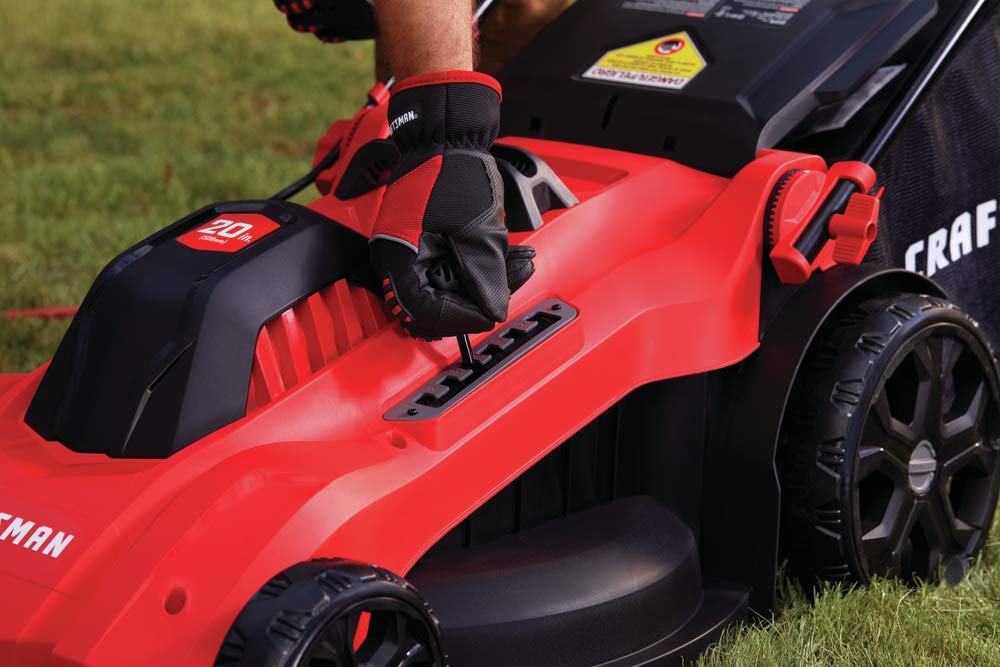 Electric Push Lawn Mower, 20-Inch Corded 13-AMP D3730
