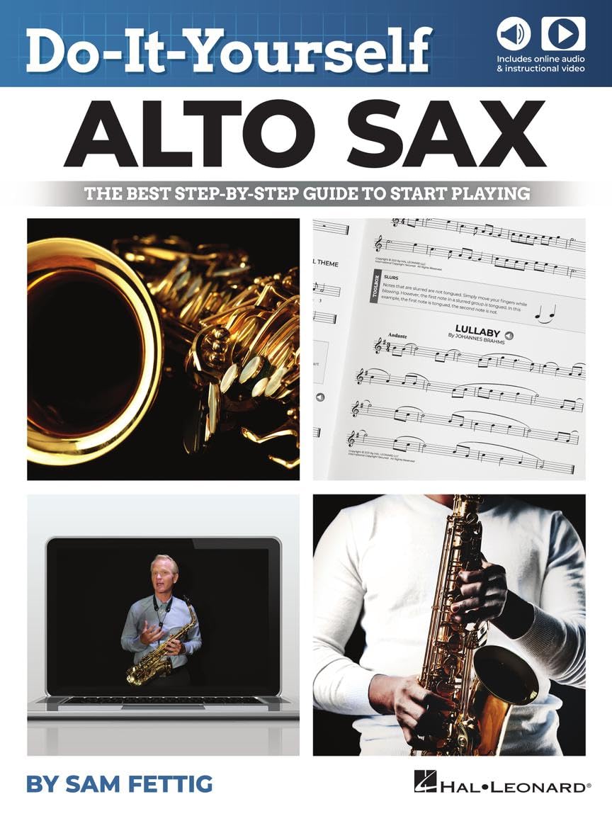 Alto Sax Beginner Guide with Online Audio and Video B118693