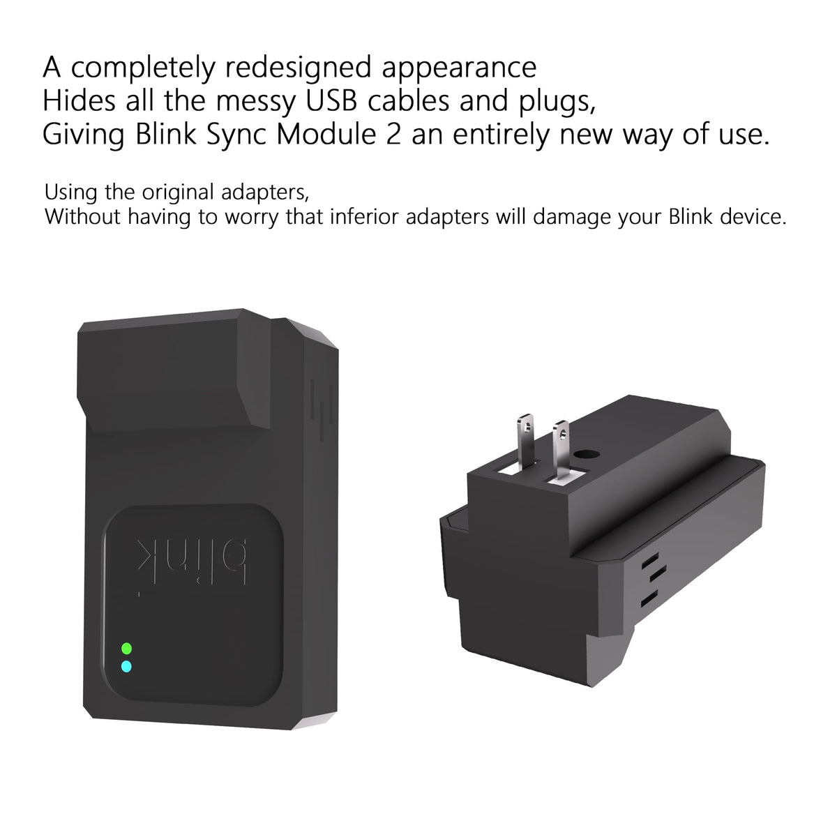 Wall Mount for Blink Sync Module 2 (Black) T2243