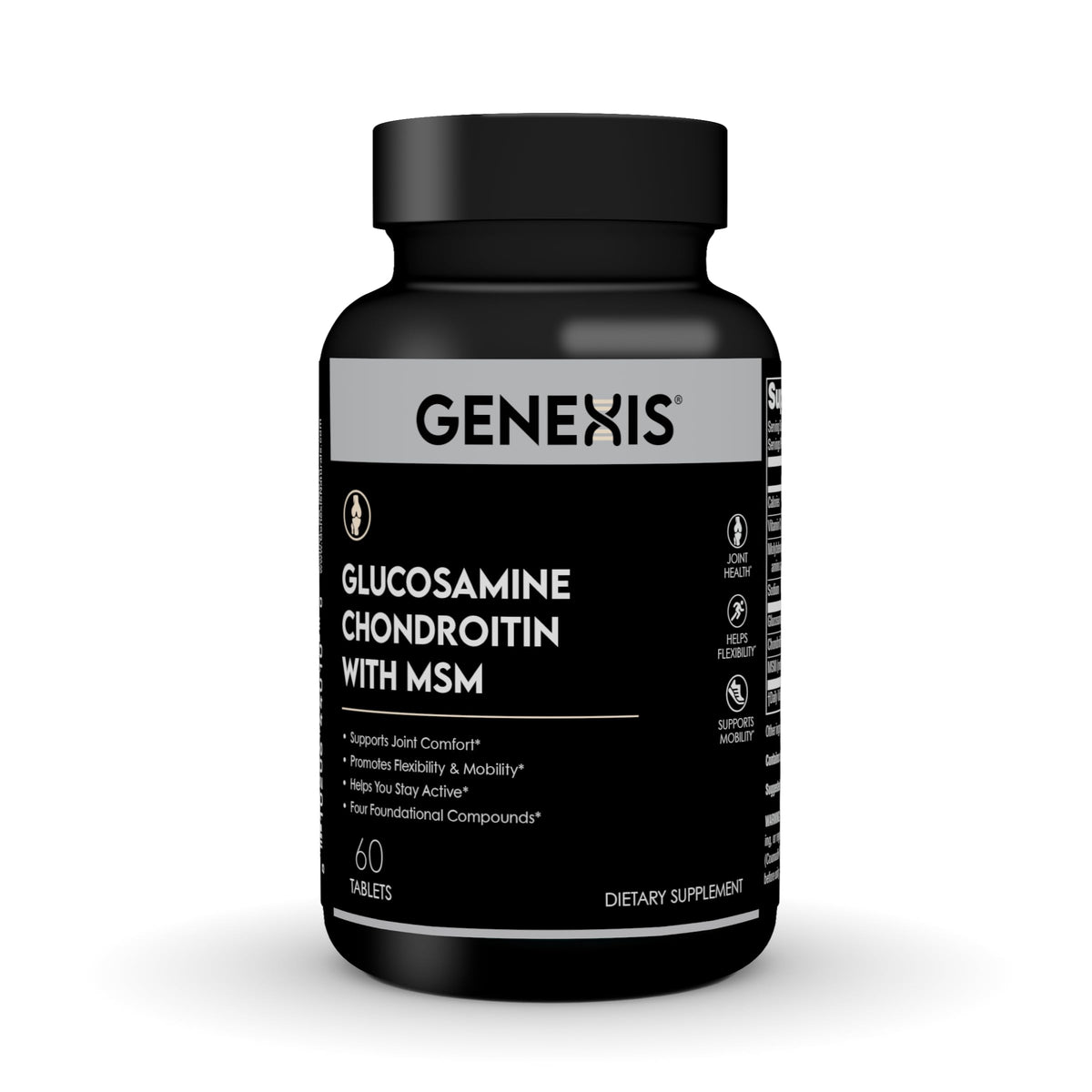 Glucosamine Chondroitin with MSM 60 Tablets B7055
