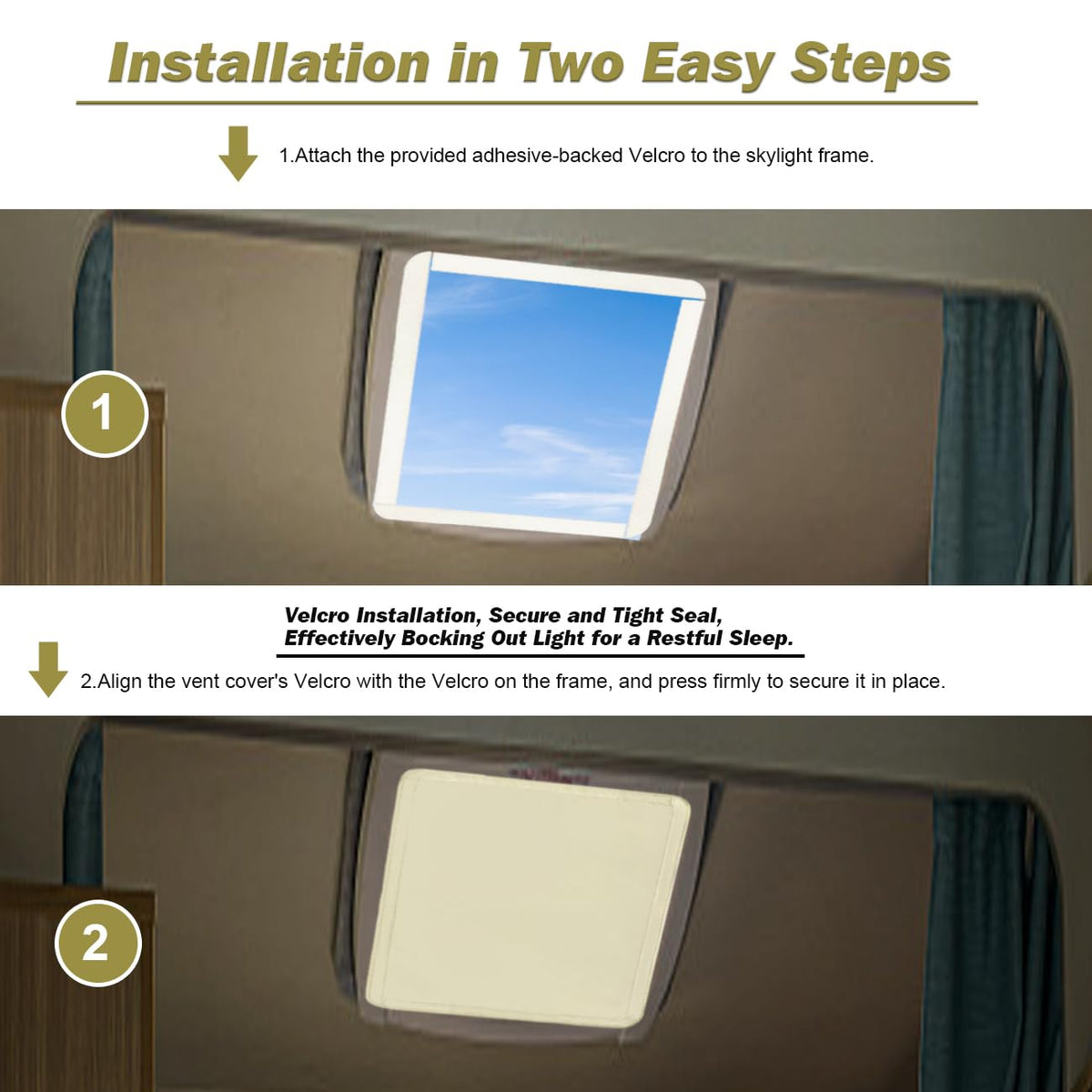 Camper Roof Vent Skylight Cover L6003