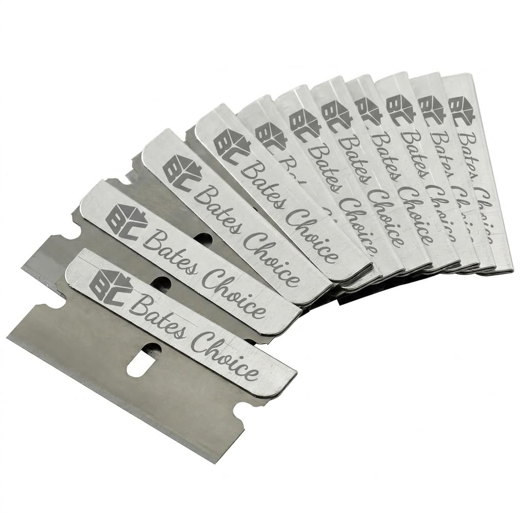 50 pcs Carbon Steel Flat Scraper Blades A422289