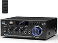 Bluetooth 5.0 Audio Amplifier 400W 2 Channel Stereo Receiver W6693