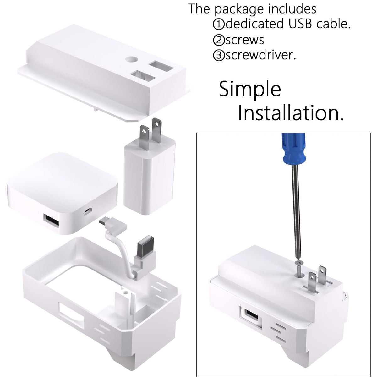 Wall Mount for Blink Sync Module 2 (Black) T2243