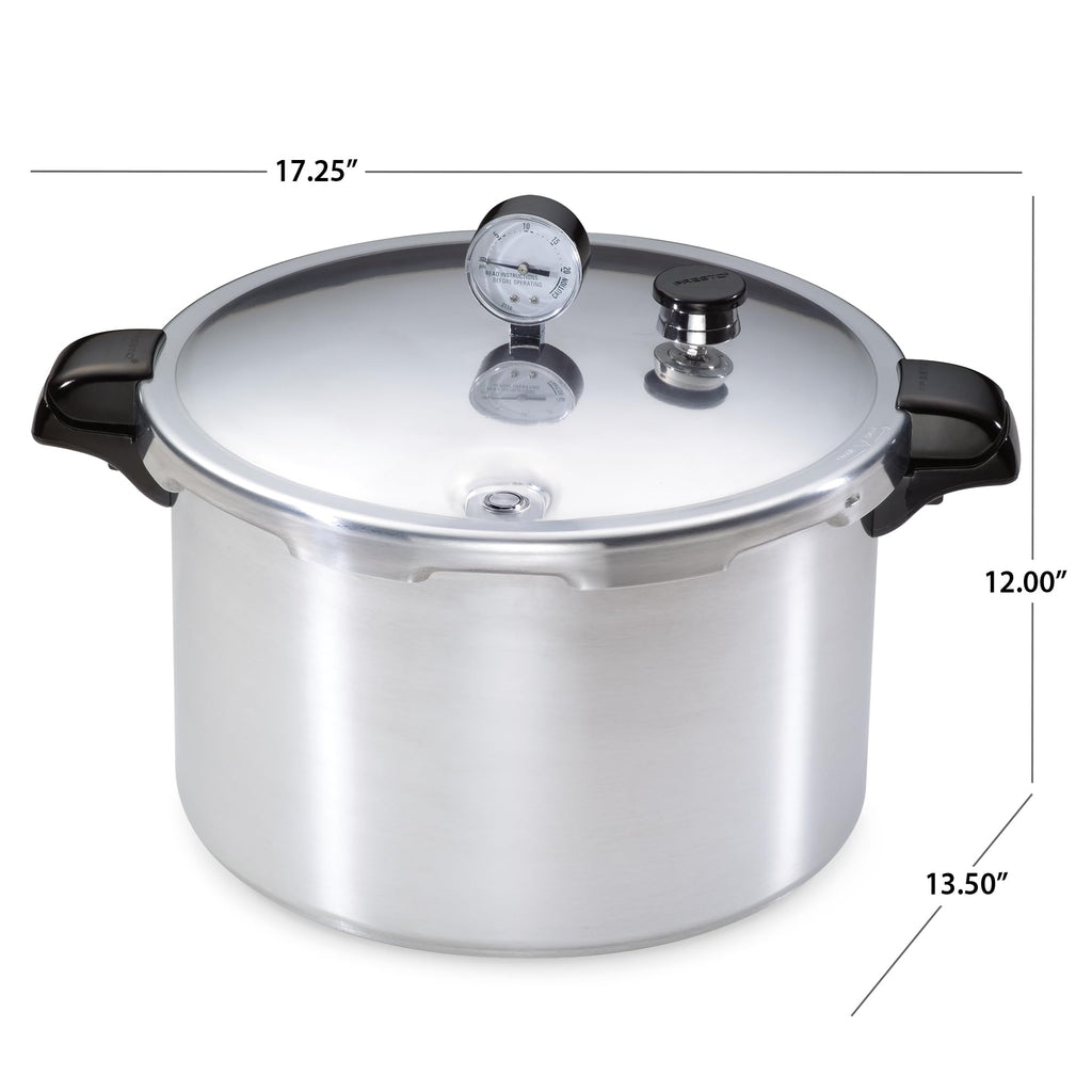 16-Quart Aluminum Pressure Canner and Cooker P901