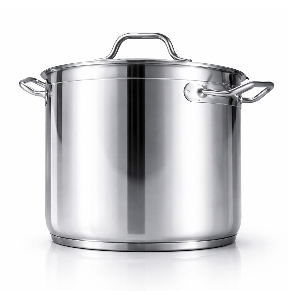 60 Qt Stainless Steel Stockpot with Lid W70785