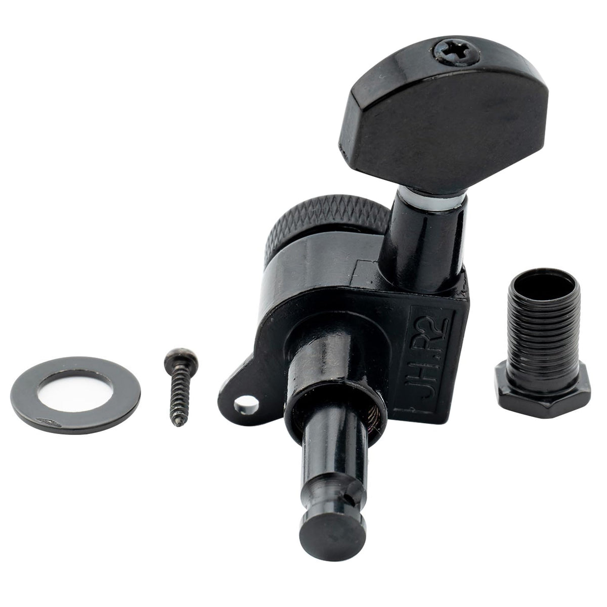 6 Inline Locking Tuners Set Black A96036