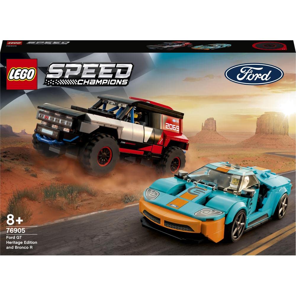 Speed Champions Ford GT Heritage Edition and Bronco R J293
