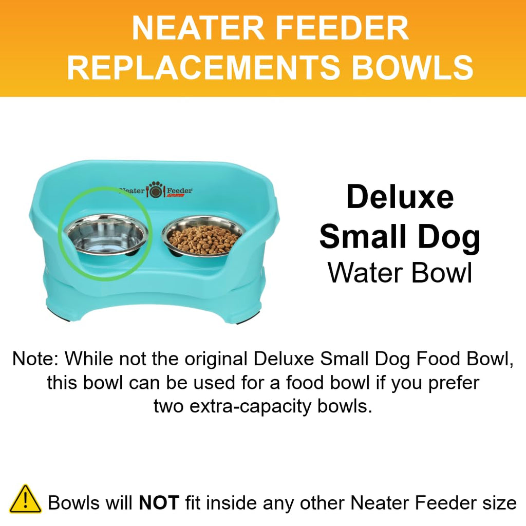 2.2 Cup Stainless Steel Dog Bowls Set of 2 S570216