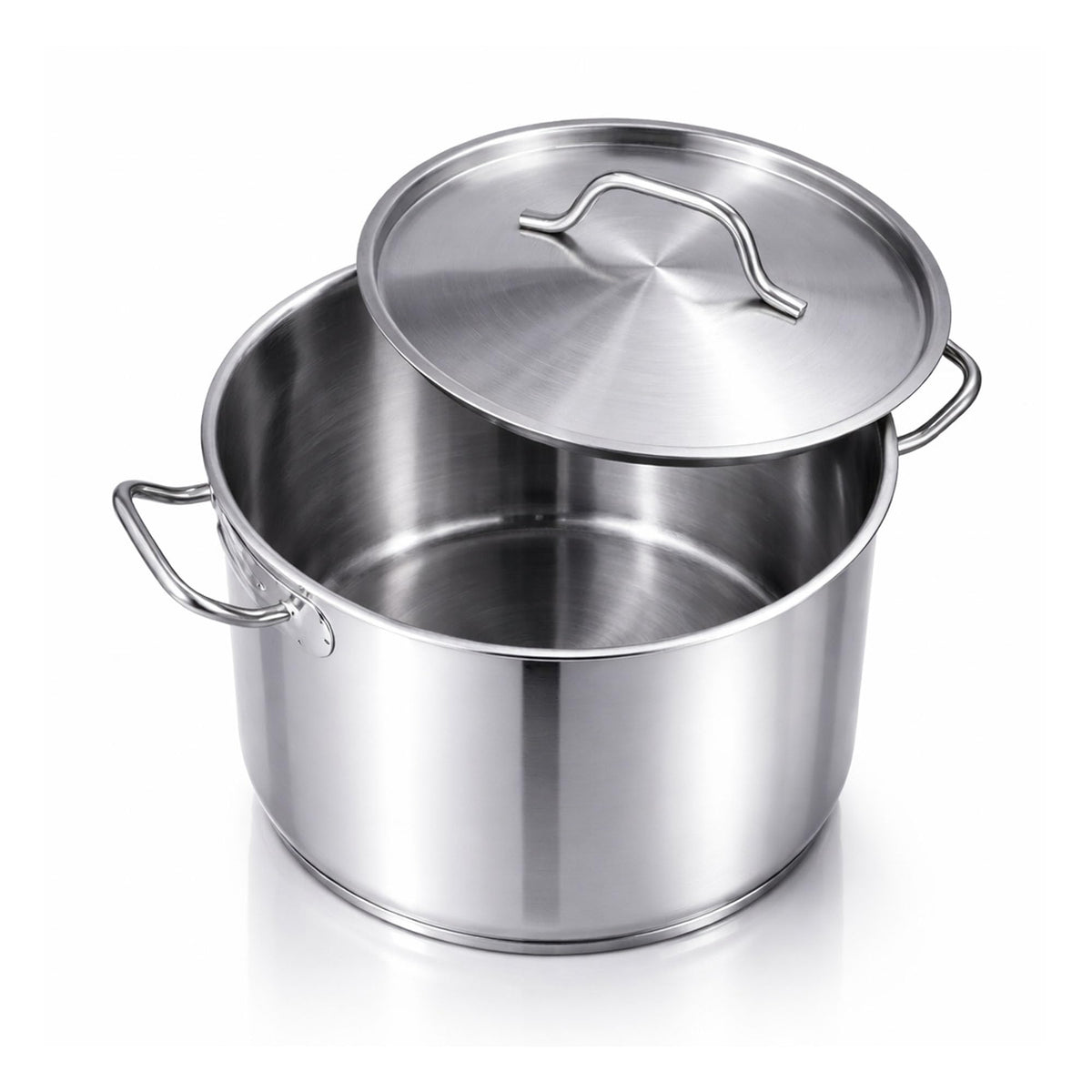 60 Qt Stainless Steel Stockpot with Lid W70785