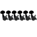 6 Inline Locking Tuners Set Black A96036