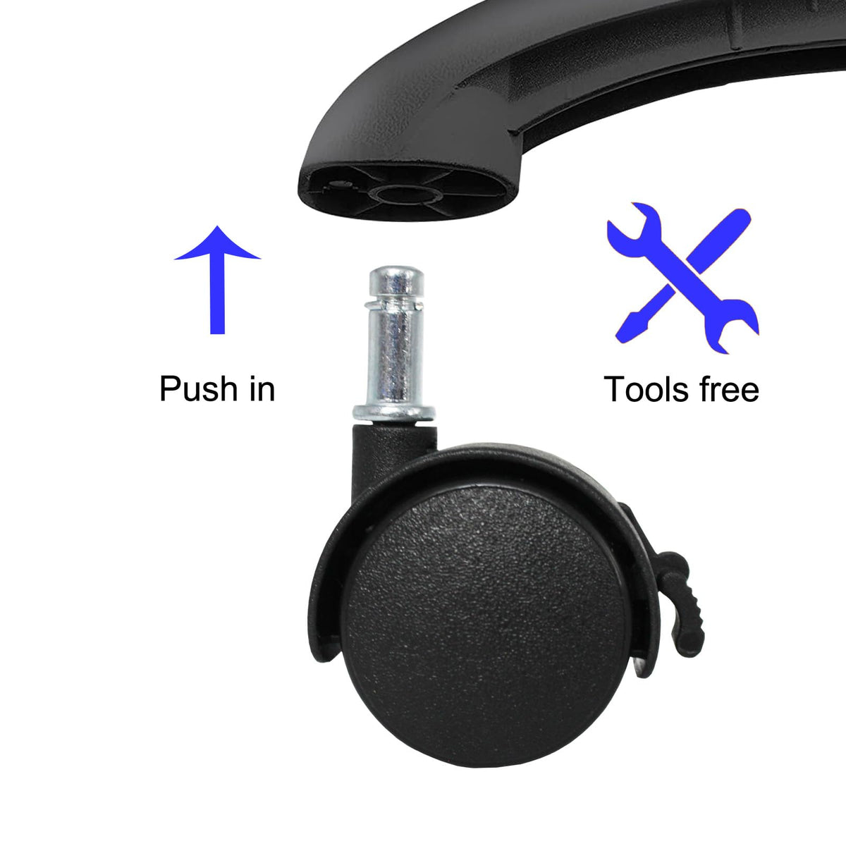 1.5 Inch Swivel Caster Wheels Q542