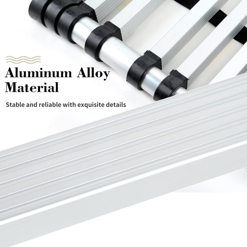 Aluminum Telescopic Extension Ladder 8.5ft-20.3ft Non-Slip W89994