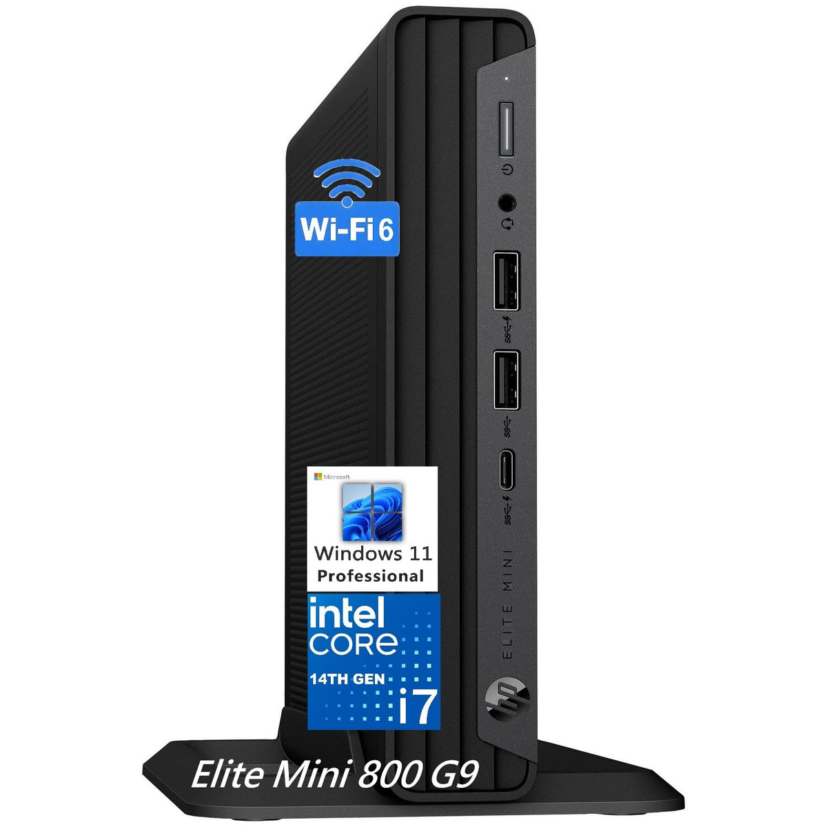 Intel i7 16GB DDR5 512GB SSD Windows 11 Pro Compact Desktop Computer N429