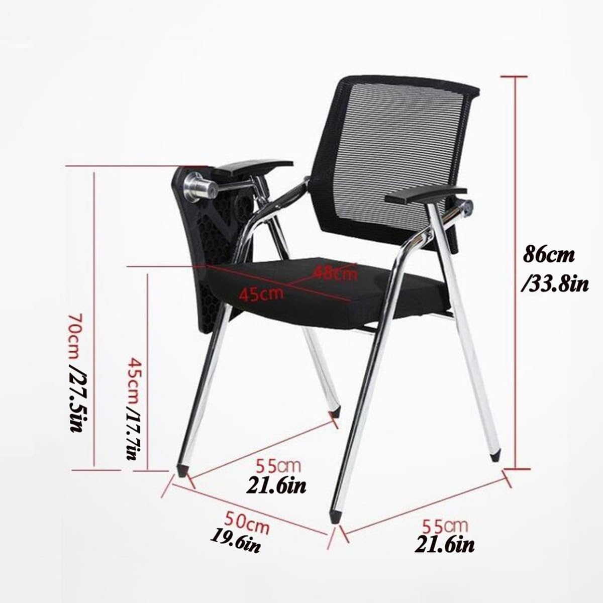 Mesh Ergonomic Office Chair with Cup Holder B538028