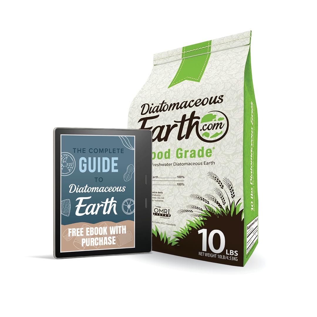 Food Grade Diatomaceous Earth 10lb Organic Powder K9772