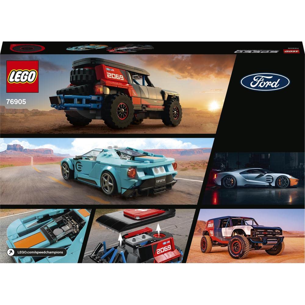 Speed Champions Ford GT Heritage Edition and Bronco R J293
