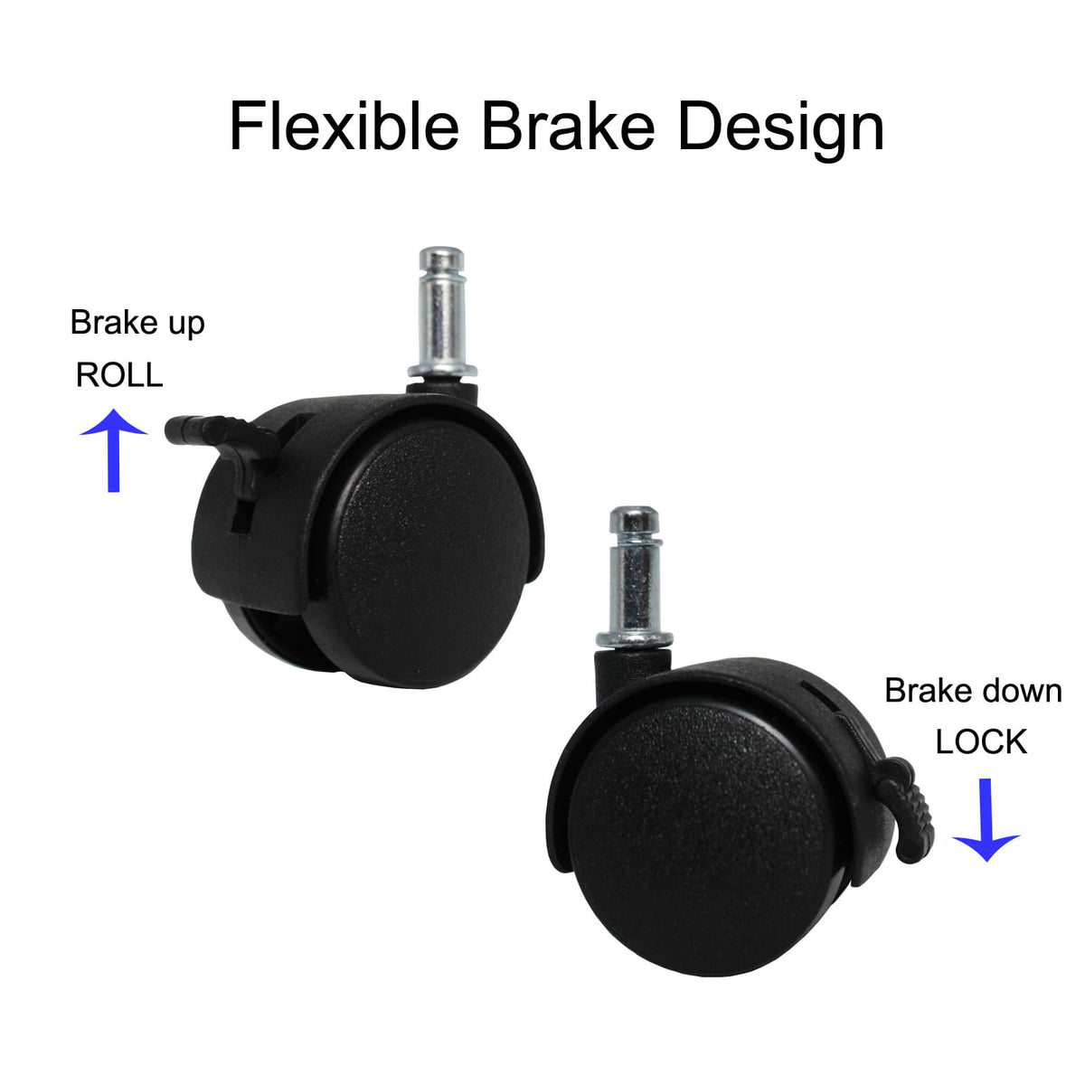 1.5 Inch Swivel Caster Wheels Q542