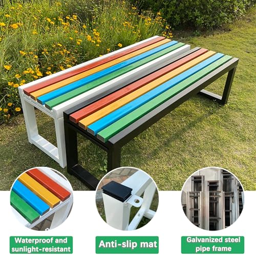 Weatherproof Metal Cast Iron Park Bench F267748