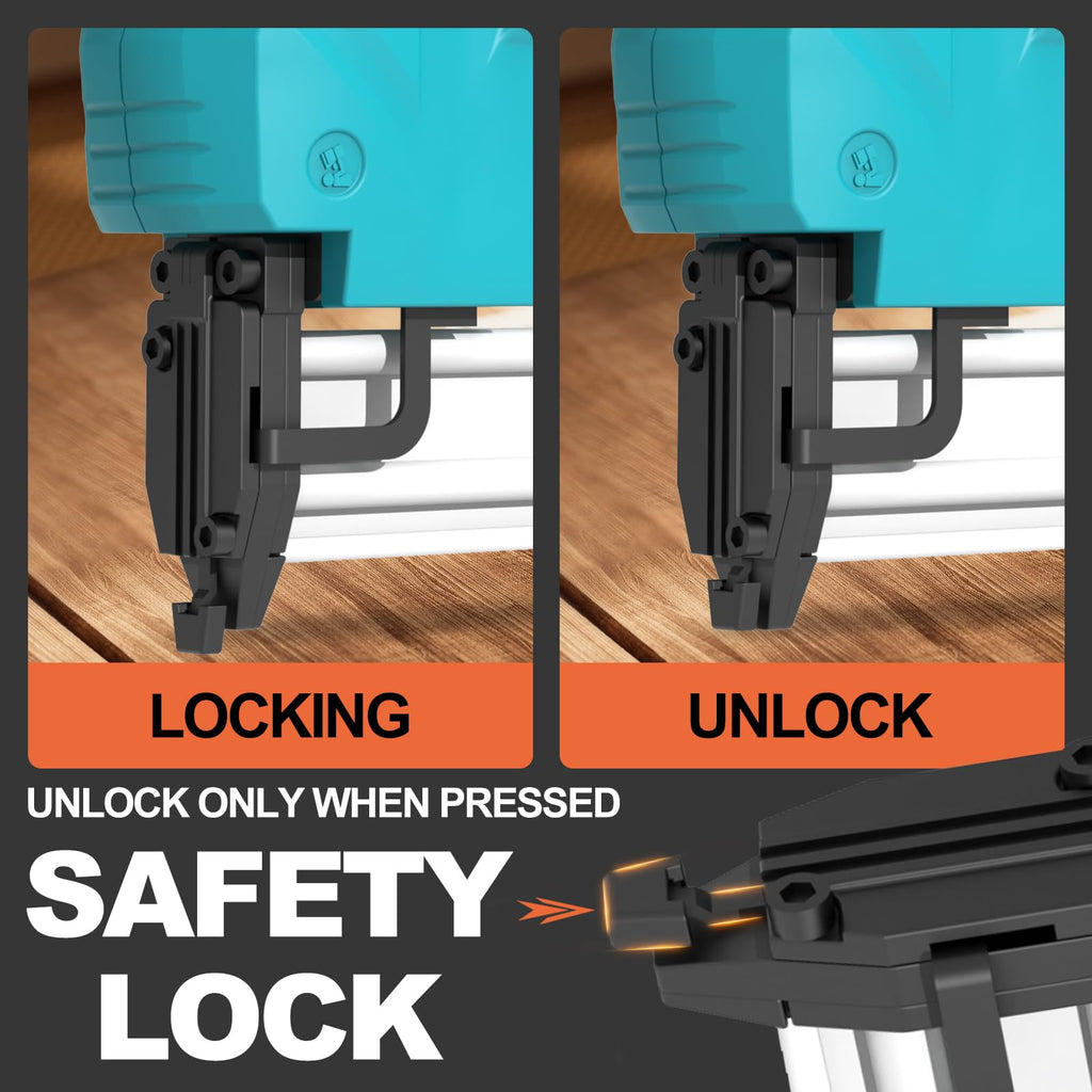 Cordless 21V 2 in 1 Brad Nailer and Staple Gun J856