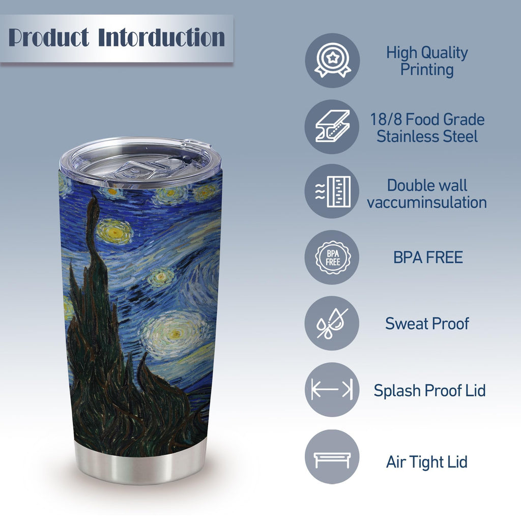 20oz Insulated Stainless Steel Tumbler with Lid D8130