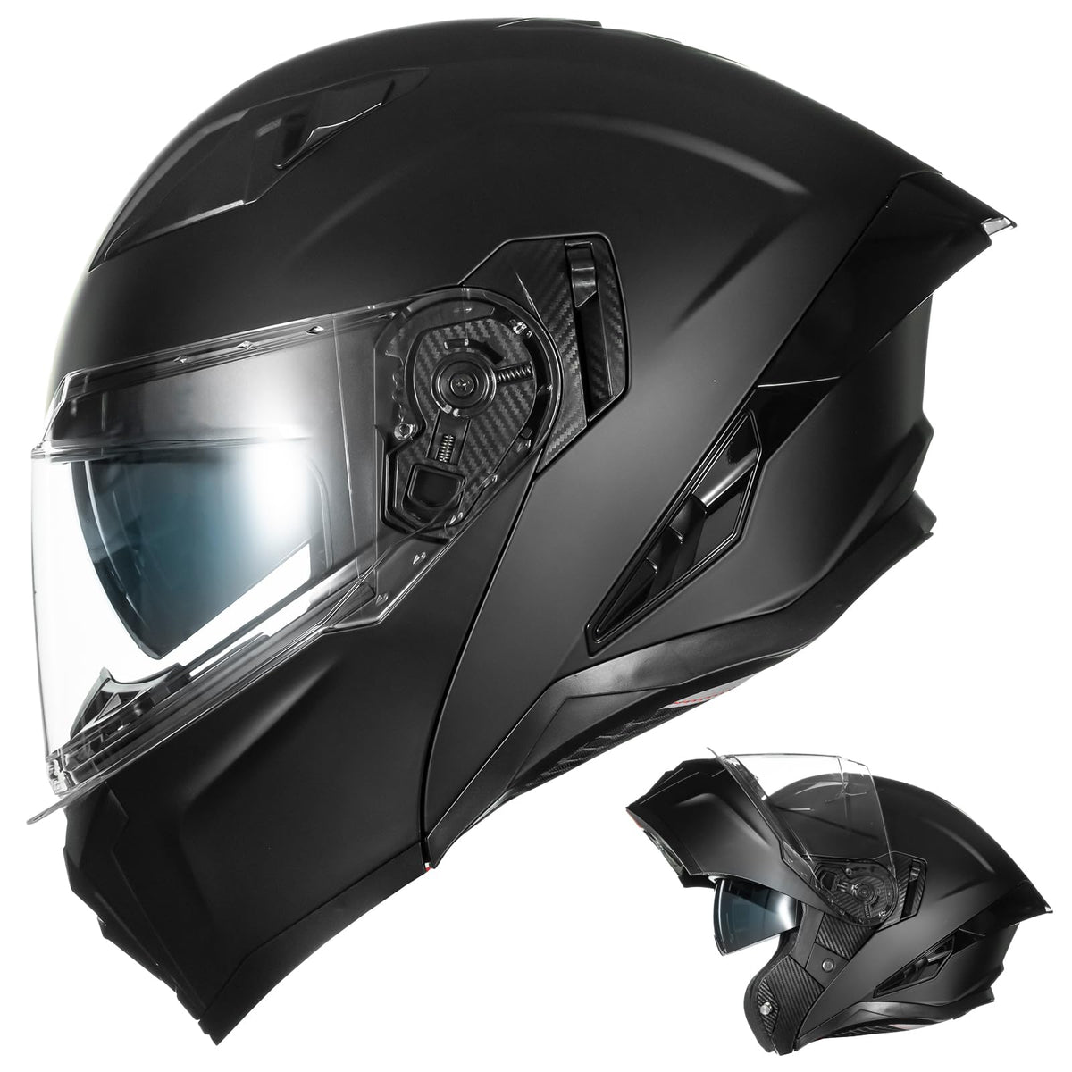 DOT Approved Modular Flip up Motorcycle Helmets W327