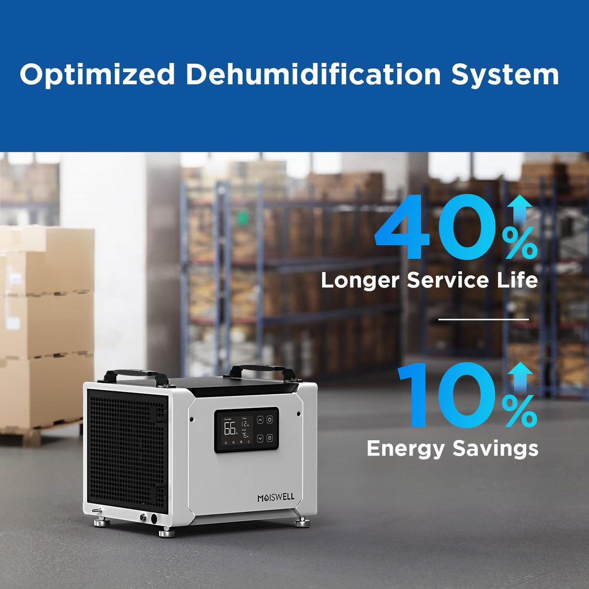 70 Pints Commercial Dehumidifier with Pump A397