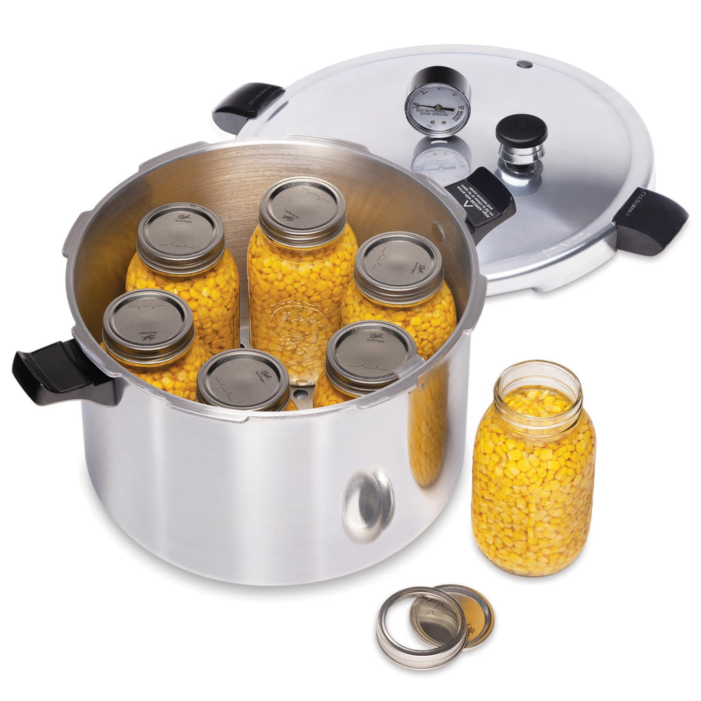 16-Quart Aluminum Pressure Canner and Cooker P901