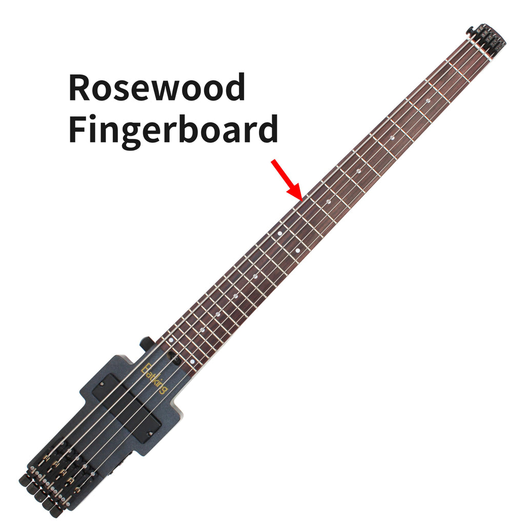 5 Strings Electric Headless Bass Guitar A7042