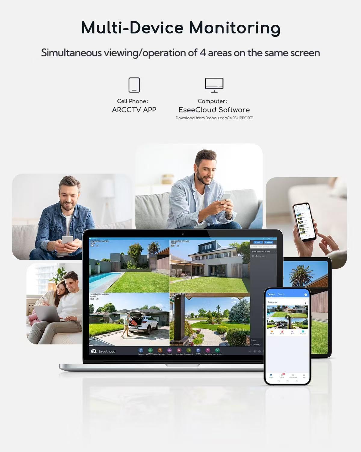 Solar Security Cameras Wireless Outdoor A566