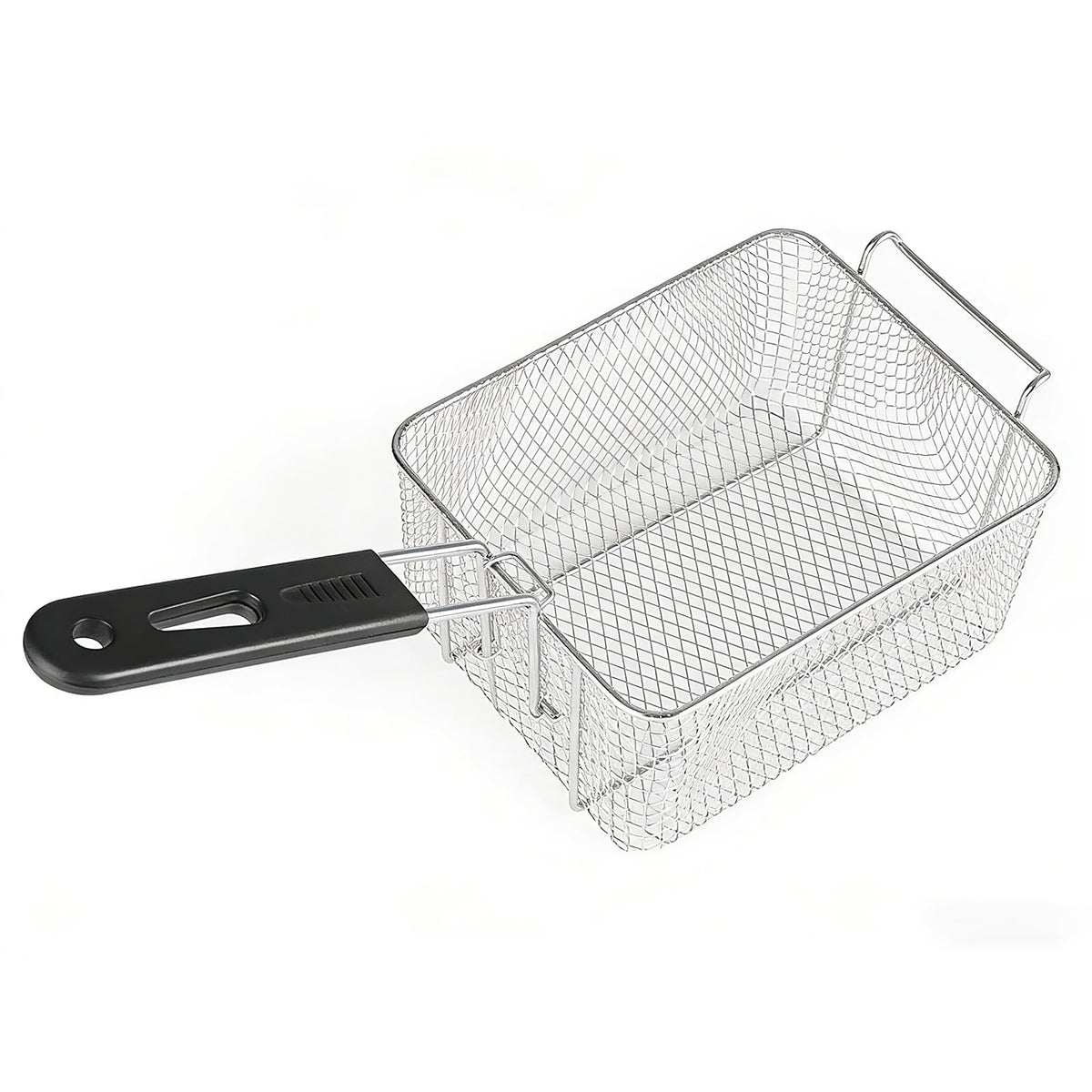 Stainless Steel Fry Basket with Detachable Handle W400066