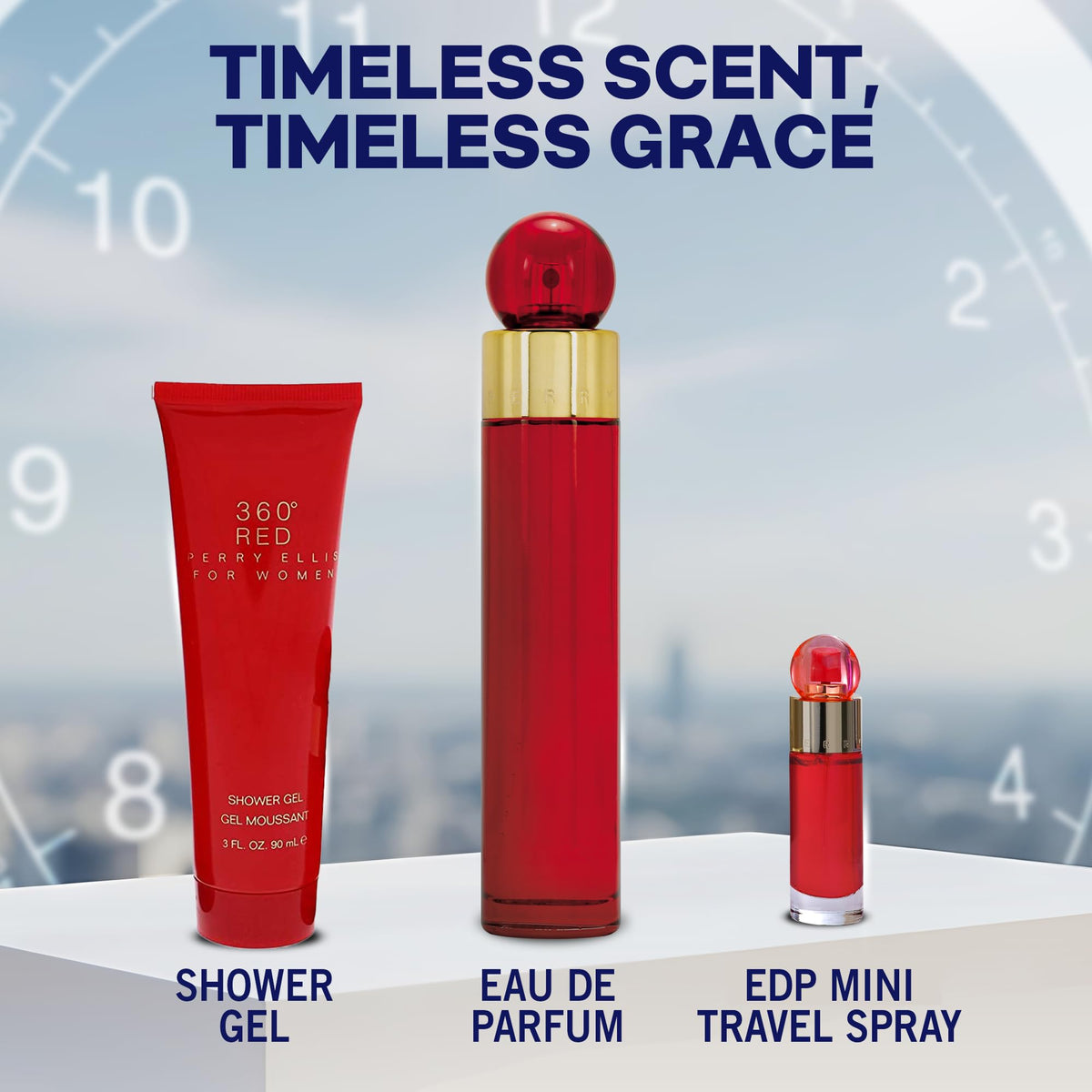 Red Eau de Parfum 3-Piece Gift Set W154
