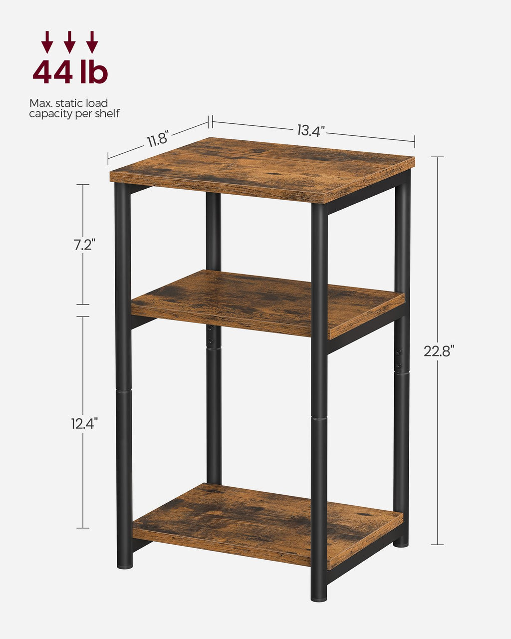 Small Steel Side Table I25658